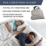 King Koil Plush Pillow Top Air Mattress with Pump