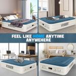 VOSSER Queen Air Mattress with Built-in Pump