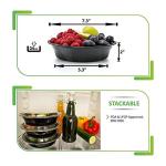 30 Pack BPA-Free Meal Prep Containers - 24 Oz