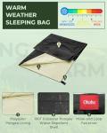 Ohuhu Ultralight Summer Sleeping Bag for Camping