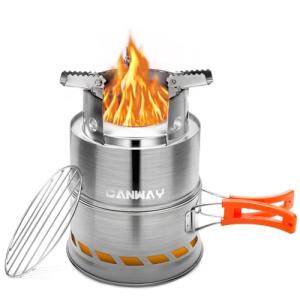 CANWAY Portable Stainless Steel Camping Stove