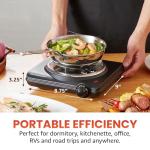 Elite Gourmet Single Coil Electric Hot Plate