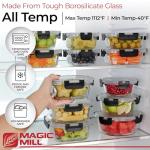 24-Piece Glass Storage Container Set with Lids