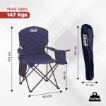 Coleman Camping Chair with 4-Can Cooler