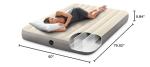 Queen Size Dura-Beam Air Mattress - 10in Height
