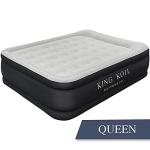 Queen Air Mattress with Built-in Pump for Camping