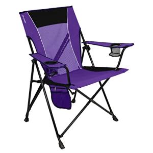 Kijaro Dual Lock Portable Camping Chair - Purple
