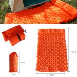 Inflatable Camping Sleeping Pad with Pillow, Lightweight