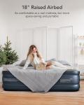 iDOO Queen Air Mattress with Built-in Pump
