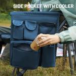 Oversized Heavy-Duty Camping Chair with Cup Holder