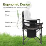 Alpha Camp Oversized Camping Chair with Cup Holder
