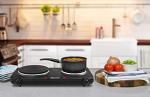 Electric Hot Plate Double Burner for Camping