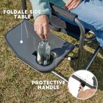 Timber Ridge Heavy-Duty Portable Camping Chair with Table