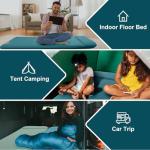 Self-Inflating Memory Foam Sleeping Pad with Pump