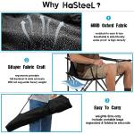 HaSteeL Portable Folding Camping Chairs - Set of 2