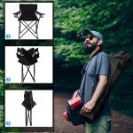 HaSteeL Portable Folding Camping Chairs - Set of 2
