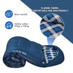 KingCamp Kids 45°F Flannel Lined Sleeping Bag