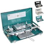 Portable 3-Burner Propane Camping Stove with Regulator