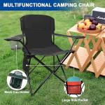 SAILARY Heavy Duty Folding Camping Chair with Cooler