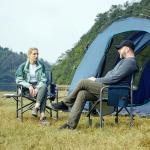 Timber Ridge Oversized Portable Camping Chair with Table