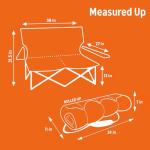 Kelty Low Loveseat - Deep Lake Color