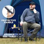 Timber Ridge Oversized Portable Camping Chair with Table