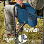 Timber Ridge Oversized Portable Camping Chair with Table