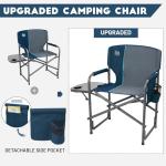 Timber Ridge Oversized Portable Camping Chair with Table