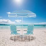 VINGLI Portable Webbed Folding Chairs - Set of 2