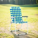VINGLI Portable Webbed Folding Chairs - Set of 2