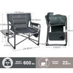 Timber Ridge XXL Heavy Duty Folding Camping Chair