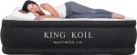 King Koil Plush Queen Air Mattress with Pump