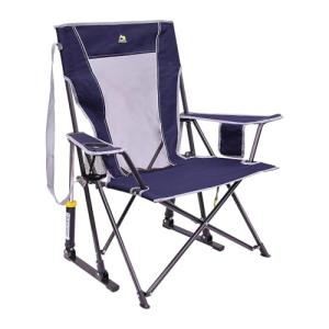 GCI Outdoor Comfort Pro Folding Rocker Chair - Royal Blue