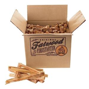 Fatwood Pine Fire Starter Sticks - 10lb Box