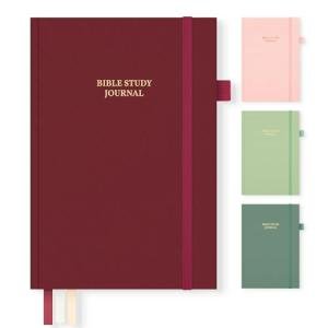 Wine Red Bible Study Journal for Everyone