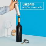 OSTER CORDLESS ELECTRIC WINE OPENER – SILVER