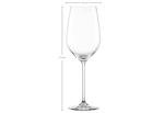 Set of 4 Elegant Bordeaux Red Wine Glasses