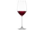 Set of 4 Elegant Bordeaux Red Wine Glasses