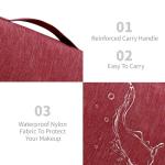 Large Waterproof Travel Toiletry Bag with Hook