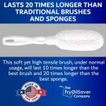 Wine Glass Cleaning Brush for Flutes and Stemware