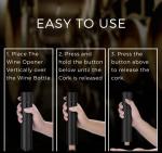 Sorso Electric Wine Opener - Effortless Cork Removal