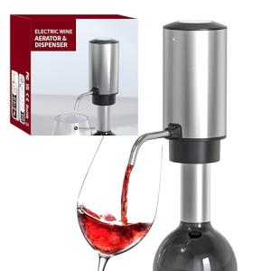 Electric Wine Aerator Pourer - Rechargeable 2-in-1