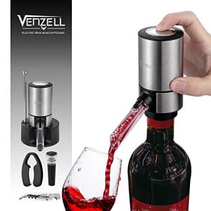 VENZELL Electric Wine Aerator and Pourer Device