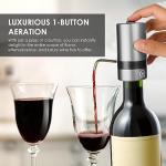 Instant Electric Wine Aerator with 1-Button Spout