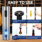 Moocoo Electric Wine Opener Gift Set