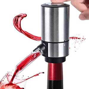 Electric Wine Aerator and Dispenser Gift Set