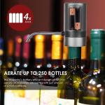Instant Electric Wine Aerator with 1-Button Spout