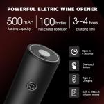 Ludkim Rechargeable Electric Wine Opener Set