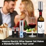 Moocoo Electric Wine Opener Gift Set