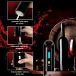 Ludkim Rechargeable Electric Wine Opener Set